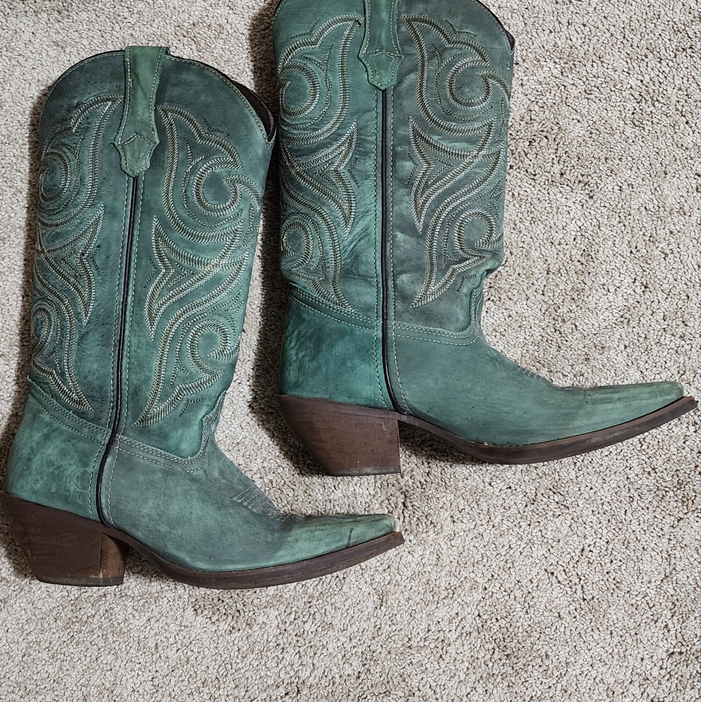 Durango Womens Boots Teal